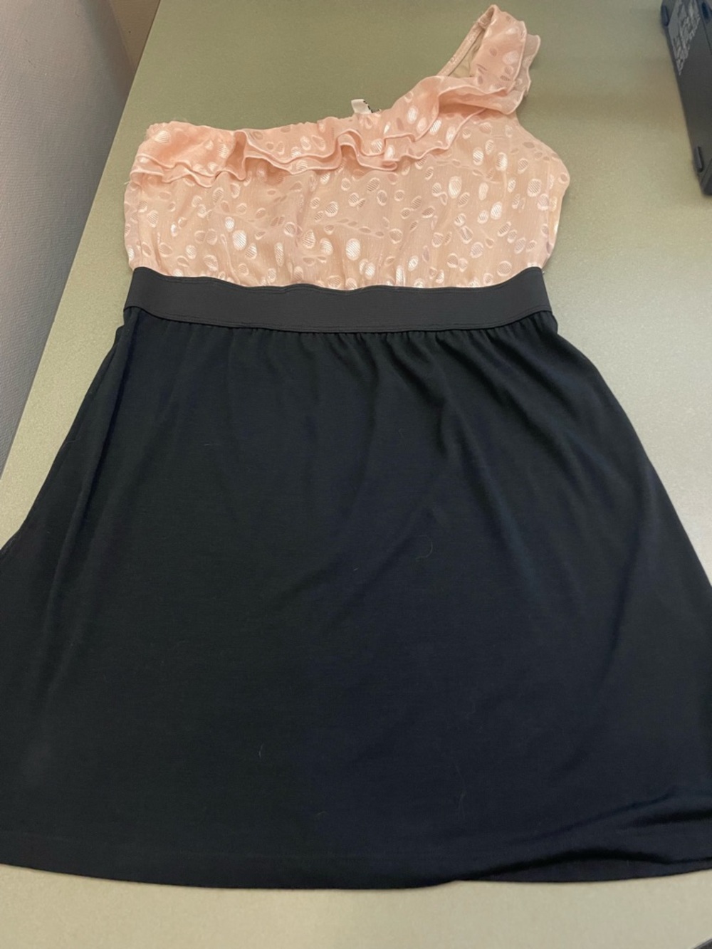 Speechless Pink Blush Textured Dress